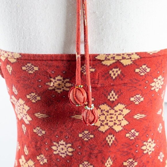 Label By Ritu Kumar Beaded Boho Dress Size 2 - Picture 4 of 6